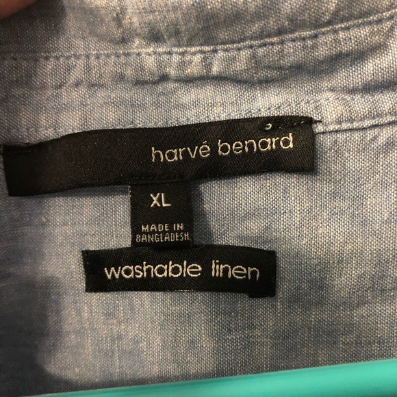 Denim tie-front top - Picture 5 of 5